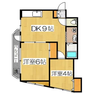 東京都世田谷区北烏山1【マンション】の間取り