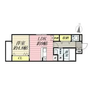 LA・LA【2階】の間取り