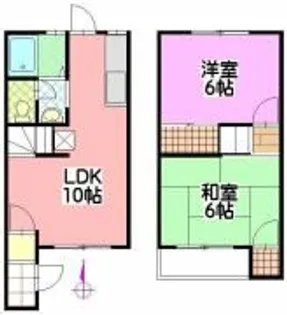 ヴィレッジ・ラポールBの間取り