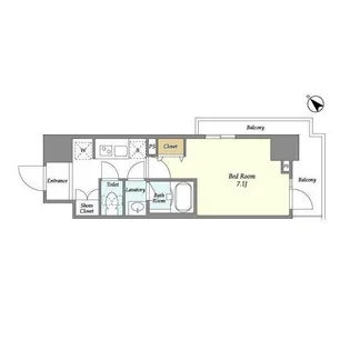 東京都台東区蔵前2【マンション】の間取り