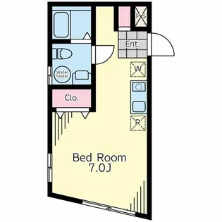 コンフリエ久が原【4階】の間取り