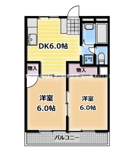 グリーンハイツ・カトウ【2階】の間取り