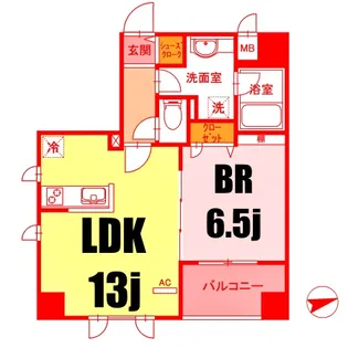 コンフォートレジデンス上大岡XI【3階】の間取り