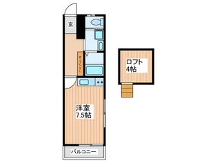 エルハイツ【2階】の間取り