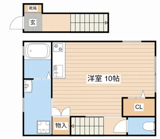 REVE NAKAYABU【2階】の間取り
