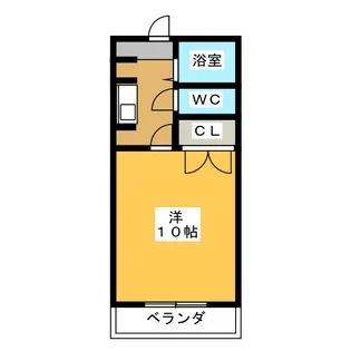 エクセレント西可児【1階】の間取り