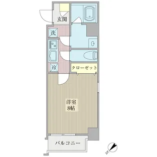 VILLETTAyachiyodai【5階】の間取り