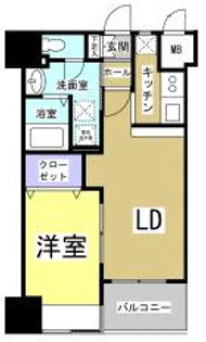 LaurelCourt常盤【2階】の間取り