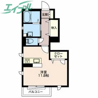 プレミアス【1階】の間取り