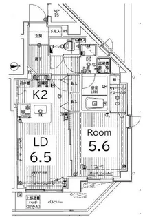ライズステージ馬込【3階】の間取り