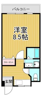 シャトルヨネ【3階】の間取り