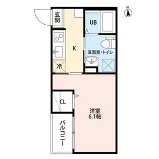 REVE今池【2階】の間取り