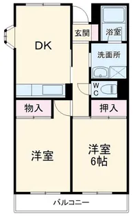 セントロ習志野【3階】の間取り
