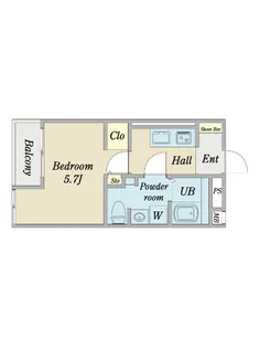 曳舟 kado【2階】の間取り