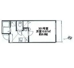 リーヴェルポート横浜和田町【3階】の間取り