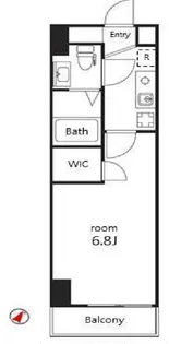 アクシーズタワー川口並木【3階】の間取り