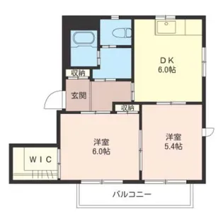 AZELEA【2階】の間取り