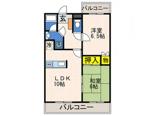 ベルファミ-レ【7階】の間取り