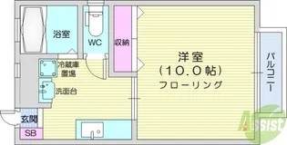 マリーナハウス【2階】の間取り