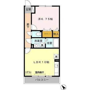 ルクソール【2階】の間取り