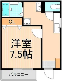 レジアス【1階】の間取り