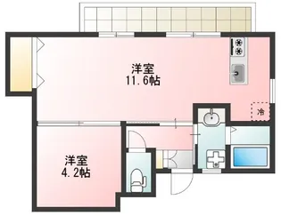 エイテックスコーポ【3階】の間取り