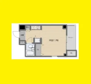 ゴックス南森町【8階】の間取り