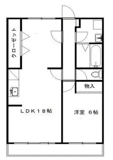 アソルティ増楽町【4階】の間取り