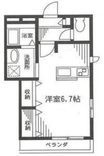 スプリングメロディー【3階】の間取り