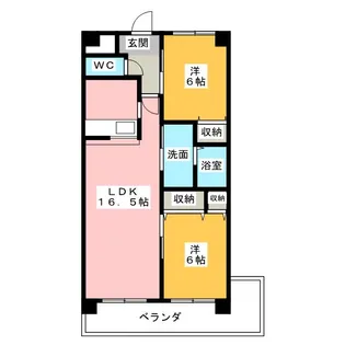 アクティス【3階】の間取り