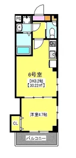 TSKアベニュー【2階】の間取り