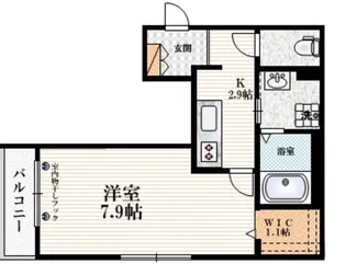 NewSafole幡ヶ谷【3階】の間取り