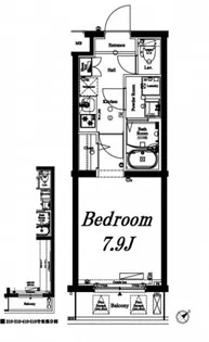 アクサス蒲田南【3階】の間取り