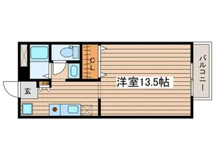 エトワール代官町【2階】の間取り