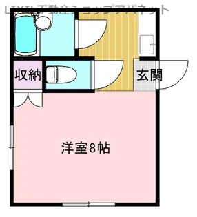 ぷちはいむめもるIII【2階】の間取り