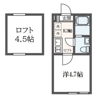 アザーレ・パッシオ市が尾【1階】の間取り