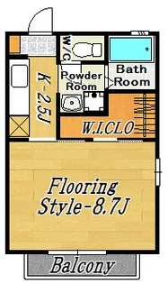 プレジール【2階】の間取り