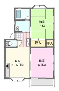 EXCEL.とあB【1階】の間取り