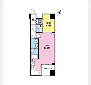 プロスペクト渋谷道玄坂【11階】の間取り