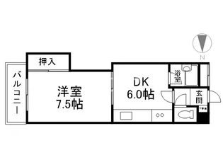 レッドモア【8階】の間取り