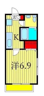 ルピナス町屋【1階】の間取り