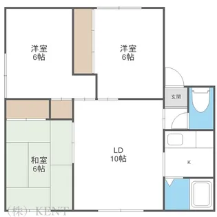 グランツハイム【3階】の間取り