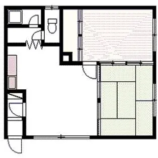 マンションやまだA・B【1階】の間取り