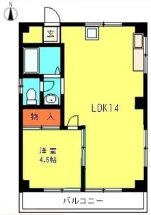 エステート白樺【3階】の間取り
