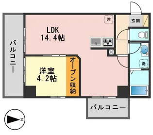 ISM新小岩【1階】の間取り