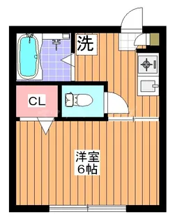 ソレーユ野本【1階】の間取り