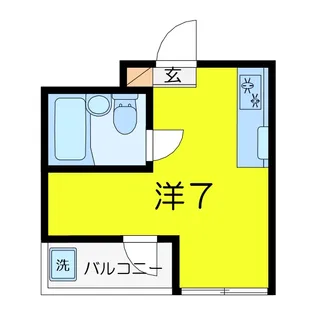 シャトル大恵・E【2階】の間取り