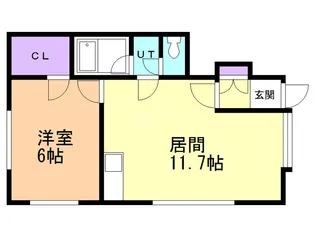 Feel Fine HAMADATE【1階】の間取り
