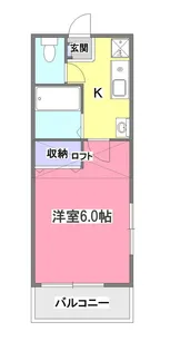 コーラルコート清瀬 弐番館【2階】の間取り