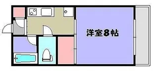KAUL築港新町【3階】の間取り